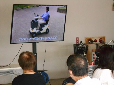 電動車いす教室 2024年9月25日 西予市三瓶文化会館